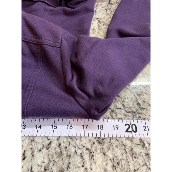 Kare Ruffle Button Jacket Med Purple Romantic Cottagecore Retro Glam Blazer - Picture 7 of 8